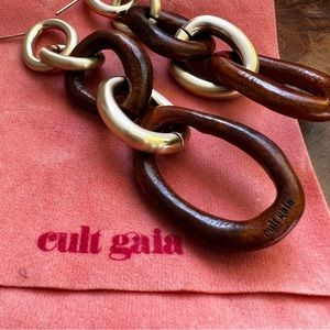 CULT GAIA CLASSIC CHAIN LINK REYES EARINGS